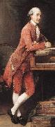 Thomas Gainsborough Portrait of Johann Christian Fischer German composer oil painting